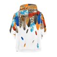 thumbnail image 2 of chaqlin Butterfly Hoodies Size 6-7 Zip Up Hooded Sweatshirt Flower Long Sleeve Hoodie Jacket Casual Outerwear with Pocket Fall Winter Fashion Clothes, 2 of 7
