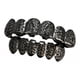 thumbnail image 5 of Boca de metal de cobre personalizada con 6 flores superiores e inferiores talladas para Joker, Halloween Negro, 5 of 6
