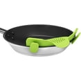 thumbnail image 4 of Kitchen Gizmo Snap 'N Strain Strainer, Clip On Silicone Colander, Fits All Pots and Bowls - Lime Green, 4 of 6