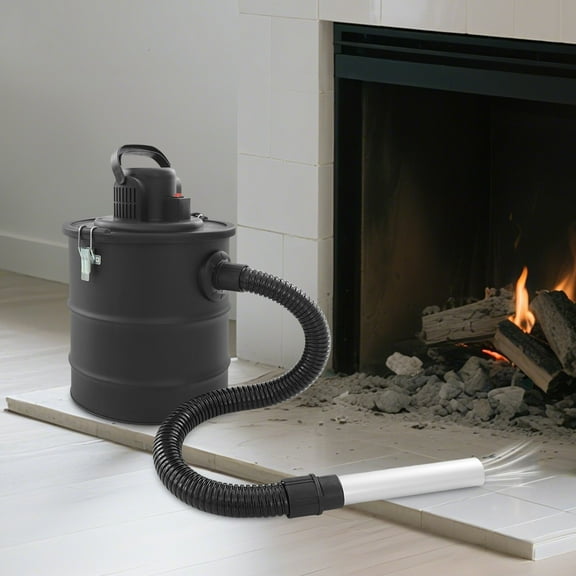 1200W Ash Vacuum Cleaner, 5.28 Gal Fireplace Ash Vacuum for Pellet Stoves, 18KPa Suction, for Fireplaces & BBQ
