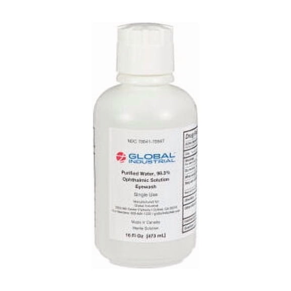 Global Industrial Emergency Eyewash 16 Oz. 1 Bottle