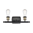 thumbnail image 2 of Innovations Lighting 516-2W-WPC Bare Bulb 2 Light 16" Wide Bathroom Vanity Light - White, 2 of 2