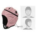 thumbnail image 4 of kurtrusly EVA Goalkeeper Rugby Soccer Football Helmet Rugby Hat Ice Hockey Protective Helmet Head Protector Guard Pink, 4 of 9