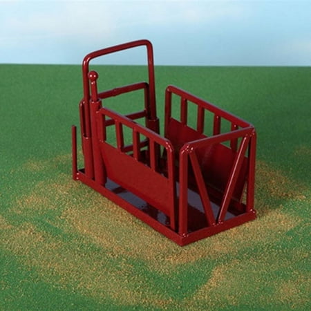 Little Buster Toys 1/16 Red Cattle Metal Squeeze Chute 500234 Little Buster Toys 1/16 Red Cattle Metal Squeeze Chute 500234