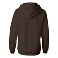 thumbnail image 3 of J. America Women's Sueded V-Neck Hooded Sweatshirt Size up to 2XL, 3 of 5