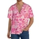 thumbnail image 1 of Fotbe Love Camisa Estampada de Manga Corta para Hombre, Casual de Verano, Estilo Playero, Sin Arrugas-X-Large, 1 of 5