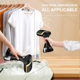 thumbnail image 3 of 1500W Portable Garment Steamer 2-in-1 Wrinkle Remover Iron for Home Travel RV, 3 of 5