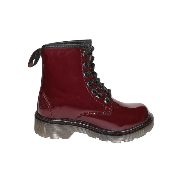 Botines Zapatos De Charol Vino BOTIN CASUAL LEON MUJER VINO CHAROL