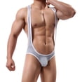 thumbnail image 3 of BJUTIR Men Soft Solid Color Leather ock Underwear Breathable Underwear, 3 of 9