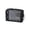 Black, variant on Small Black Mesh Makeup Bag Nylon Zippered Cosmetic Pouch for Travel Gym and Daily Organization