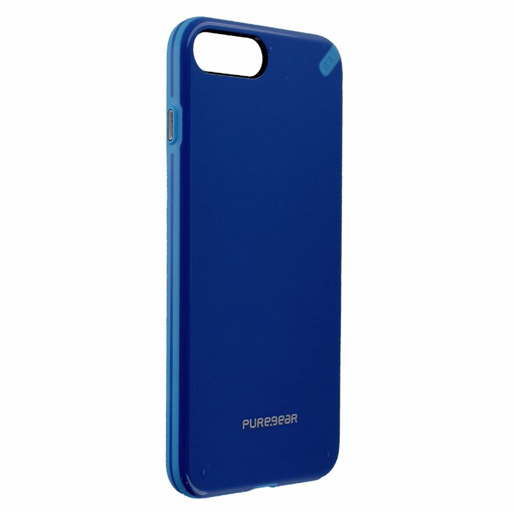PureGear Slim Shell Case for Apple iPhone 8+/7+/6S+ Blue/Light Blue