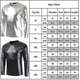 thumbnail image 2 of Camiseta de manga larga con cuello en V brillante para hombre, jersey liso a la moda informal, camisetas de talla grande, 2 of 2