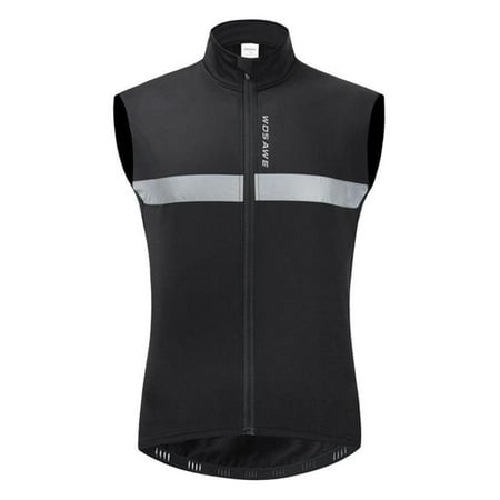 

High Visibility Reflective Gilet Vest Suitable for Running Cycling Motorbikes Horse Riding Safety Work Wear & More - L