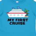 thumbnail image 4 of Inktastic My First Cruise with Cruise Ship and Palm Trees Boys or Girls Toddler T-Shirt, 4 of 5