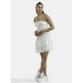 thumbnail image 2 of No Boundaries Smocked Ruffle Dress, Women's, 2 of 5