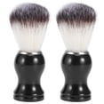 thumbnail image 1 of 2 piezas de cepillo de barba de nailon sintético portátil para hombres, cepillo de afeitar para limpieza facial, herramienta de aseo, 1 of 10