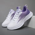 thumbnail image 3 of Vedolay Flat Sneakers Shoes for Women Slip-on Non-Slip Soft Walk Sneakers,Purple 8.5, 3 of 4