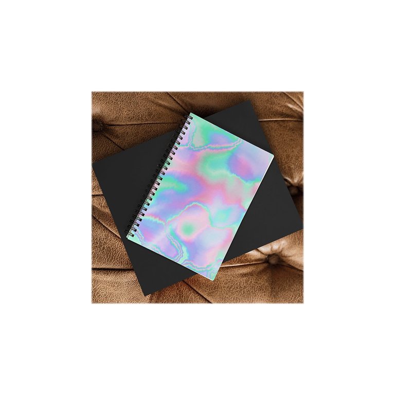 DENY Designs Unicorn Holograph by 83 Oranges Professional Notebooks 5.5 x  8.25 Dotted 40 Sheets 