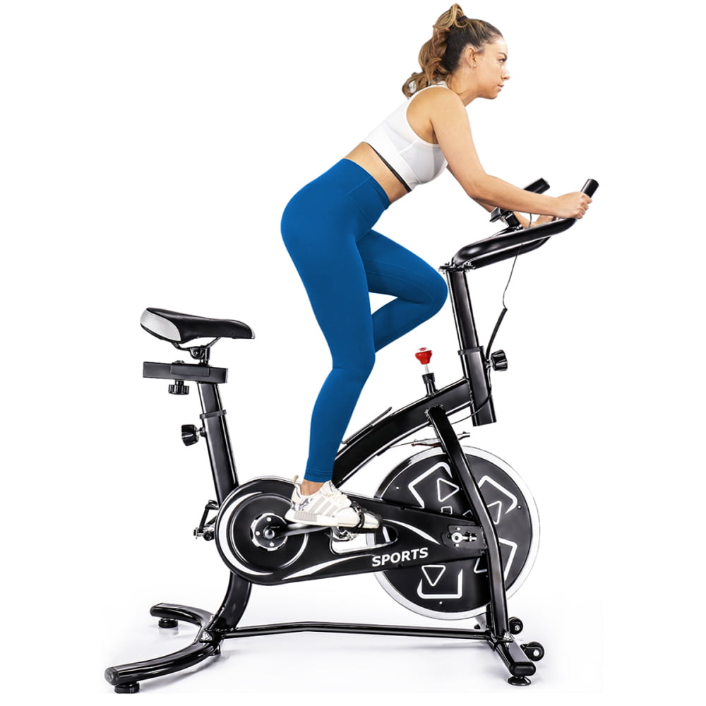 Details about   Pro Stationary Exercise Bike Bicycle Trainer Fitness Cardio Cycling Training NEW 