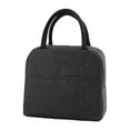 thumbnail image 1 of Bolsa impermeable para el almuerzo, bolsa para el almuerzo con forro suave aislado, bolsas térmicas para comida, Picnic, para el trabajo de oficina en , negro Gloria Bolsas de almuerzo para picnic, 1 of 7