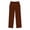 Coffee, variant on Rvusndi Girls Summer Wide Leg Pants Stylish Comfortable Soft Loose Casual Trousers with Elastic Waist for Kids Play and Everyday Wear