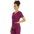 thumbnail image 3 of Scrubstar Women's Core Essentials Sweetheart V-Neck Scrub Top, Sizes XS-3L, 3 of 7