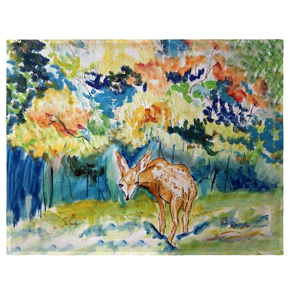 Betsy Drake Interiors Fall Fawn Place Mat Set of 4