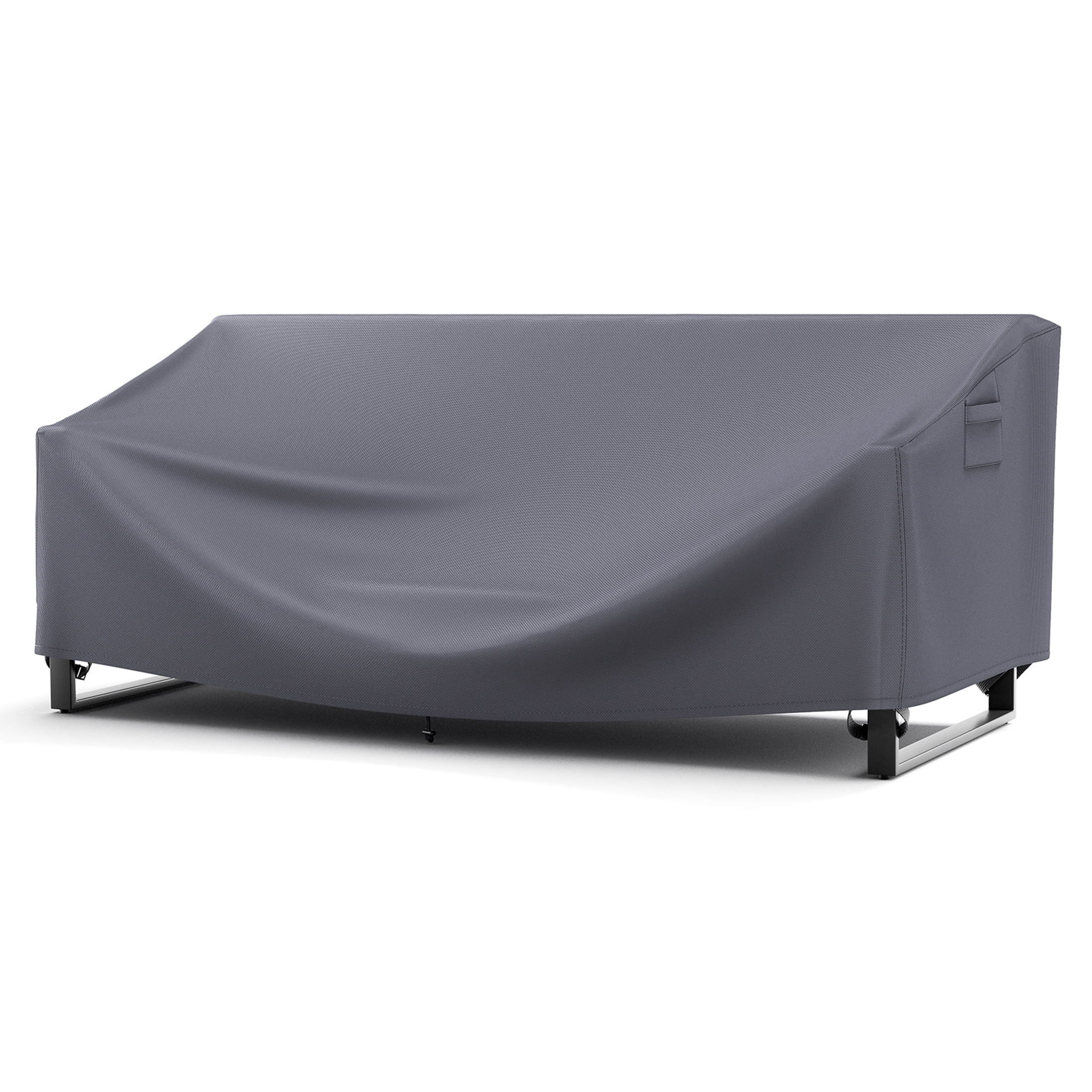 POCASSY Outdoor Furniture Cover Waterproof - 600D Oxford Waterproof Patio Furniture Cover with Handle and Storage Bag for Outdoor Sofa Outdoor Chair, 83"*34"*28", Gray