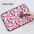 thumbnail image 5 of Bingfone Tulips Flowers Laptop Sleeve Case 13 inch , 360° Protective Computer Carrying Bag, 5 of 8