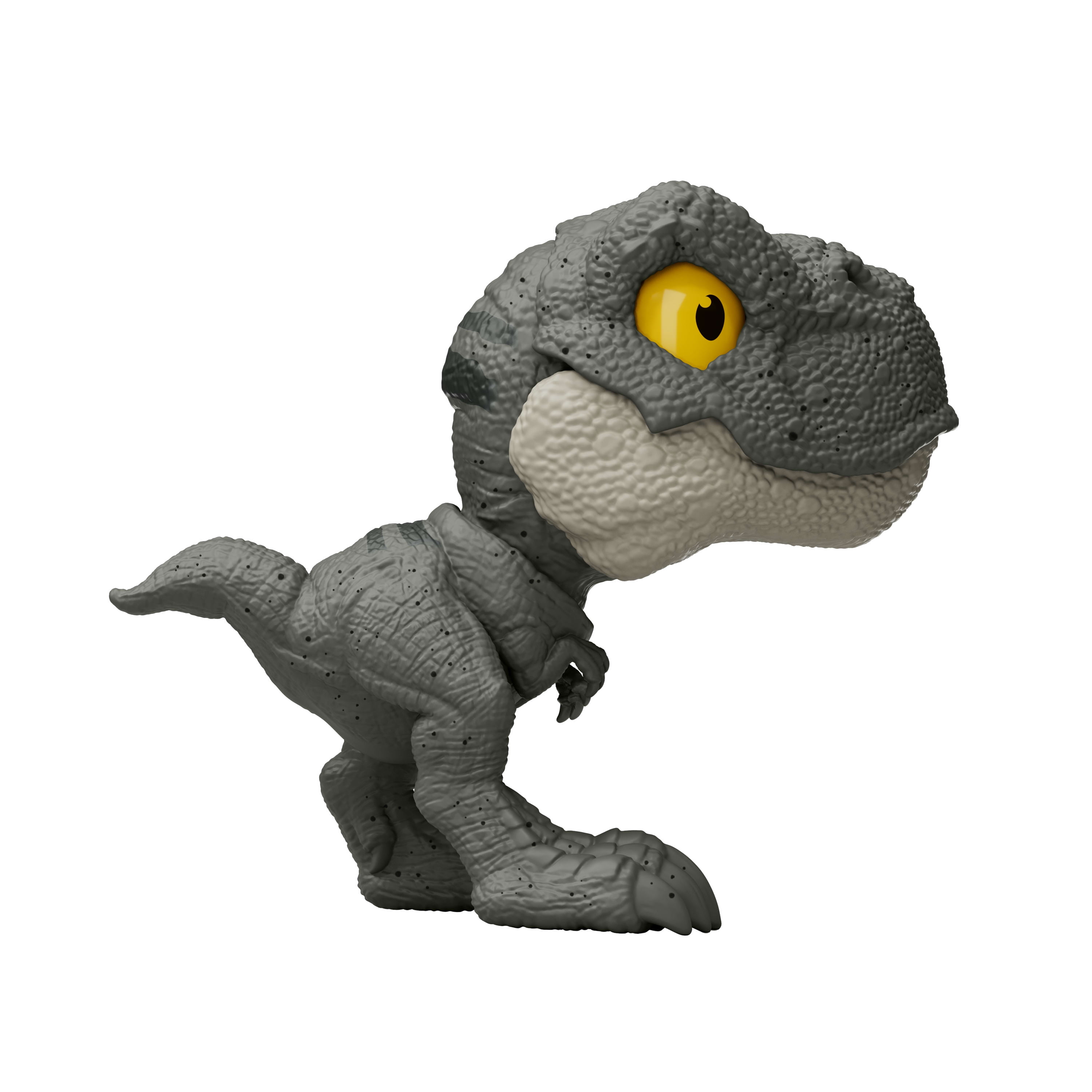 Jurassic World Mighty Little Biters Dinosaur Toy with Bite Action, Eye Change, Collectible Figure