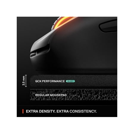 SteelSeries - QcK Performance Gaming Mouse Pad XL - Balance - Black
