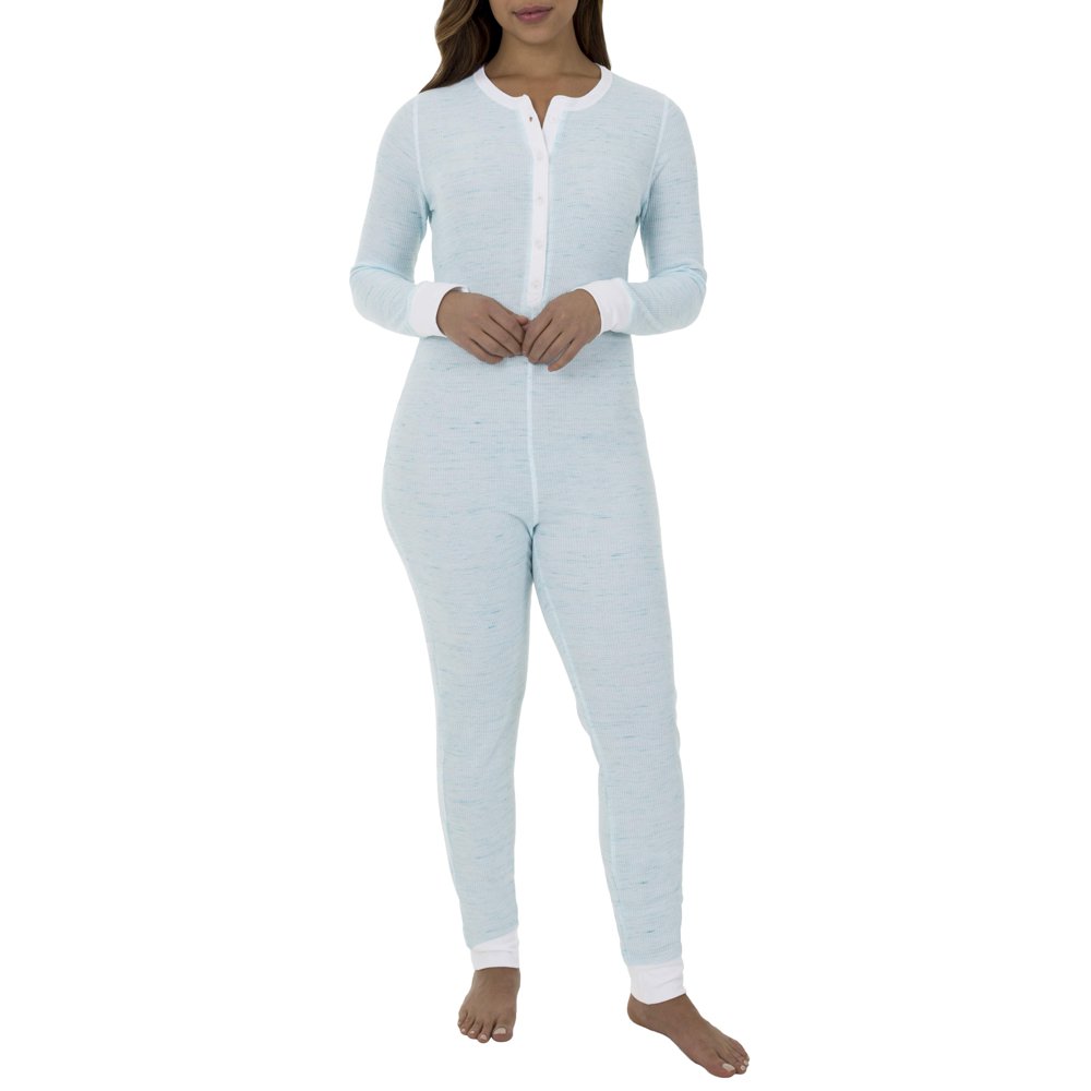 Fruit of the Loom Women's Waffle Union Suit