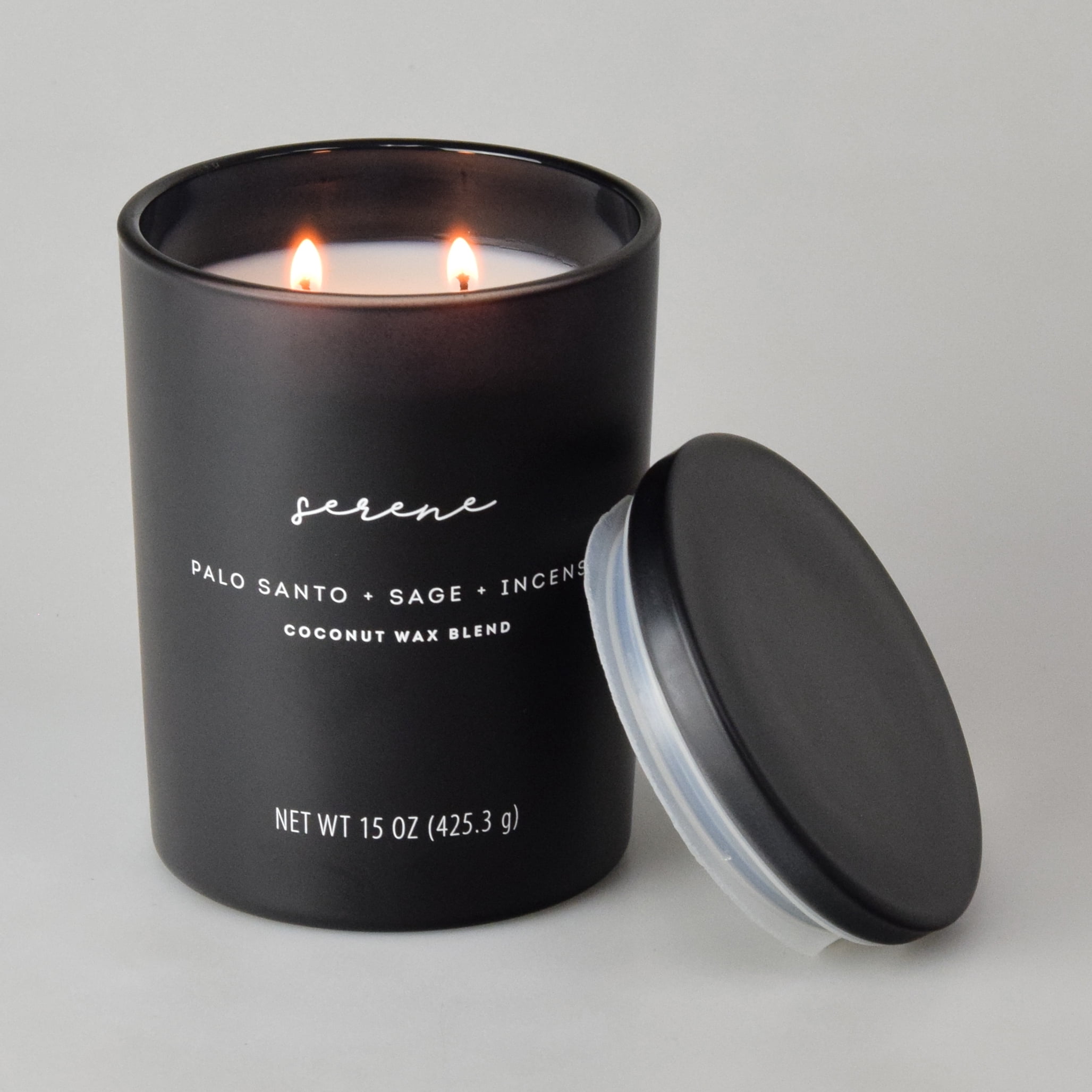 15oz Scented 2-wick Spa Candle - Serene