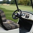 thumbnail image 3 of Uorisanigo Golf Cart Seat Cover Sets Universal Fit Club Car and More 2-Seater Golf Carts Bench Bald Eagle American Flag Seat Covers Kit Breathable Washable Polyester Mesh Cloth, 3 of 7