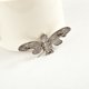 thumbnail image 5 of Fly Insecto Rhinestone Suéter Broche De Moda Romántico Romántico Rust-Proyector Protección Bufanda Pines Broches Para Mujer Joyería Regalo Eigraketly AP004735-00, 5 of 7