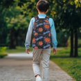 thumbnail image 3 of Uorisanigo 17 inch Basketball Pattern Kids Children School Backpack 5-12 Year Large Capacity School Bag Casual Laptop Bag Bookbag Fashion Accessory for Schools, Travel & Sports, 3 of 7