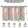 thumbnail image 2 of Blackout Kids Curtains,Pioneer Flower Childrens Insulated Curtains Set Of 2,Bedroom Essentials,Toddler Room Decor 42x54in(106x137cm), 2 of 4
