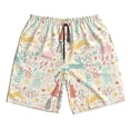 thumbnail image 5 of Goofa Fall Rabbit Printed Mens Swim Trunks Summer Quick Dry Short Beach Swimwear Bathing Suits-XX-Large, 5 of 9