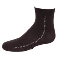 thumbnail image 3 of Memoi Boys Dotted Lines Sock Brown 8, 3 of 3
