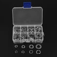 thumbnail image 4 of Akozon Flat Washer And Lock Washer Assortment Set, Stainless Steel Flat Washer Spring Washer, For Home Use Repair Shop Use, 4 of 8
