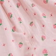 thumbnail image 5 of LYMAYTER 0-5Y Casual Shorts for Baby Girls Summer Breathable Shorts Toddler Cute Strawberry Print Lantern Bottoms, 5 of 7