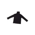 thumbnail image 2 of Qiylii Girl's Solid Color  T-Shirts,High Neck Long Sleeve Casual Tops Tee Shirt, 2 of 6