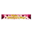 thumbnail image 5 of Costeam Valentine’s Day Banner Backdrop，Festive Hanging Decor for Party and Home Background Arrangement，Holiday Accessory, 5 of 9