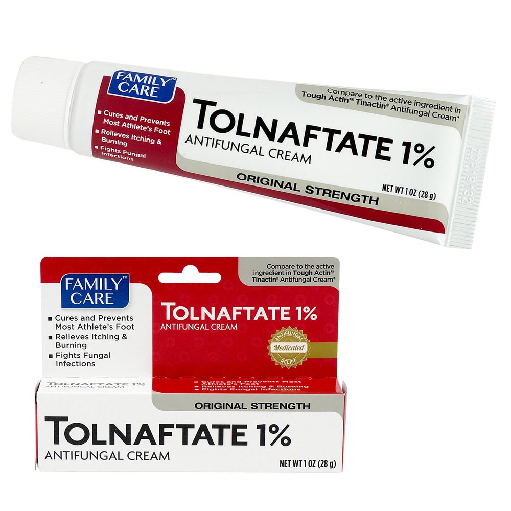 Athlete's Foot Antifungal Cream Treatment Tolnaftate 1% Relieves Itching Burning - image 5 of 6