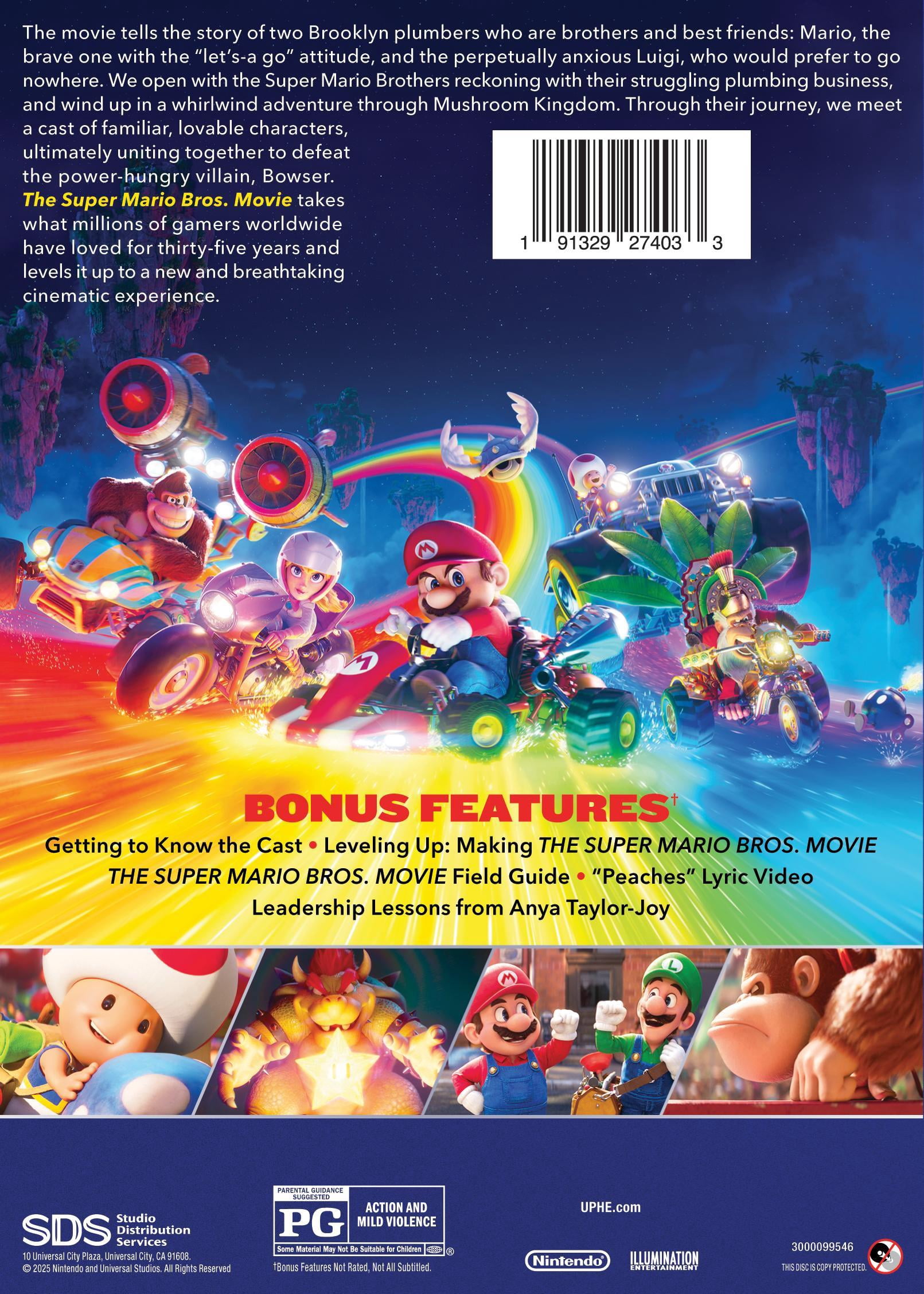 Super Mario Bros. Movie (DVD), Family, Universal