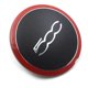 thumbnail image 2 of 2pcs 133mm Wheel Centre Hub Cap For 68078419ac 68078421ac Dust Cover 51884863, 2 of 5
