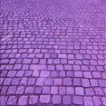thumbnail image 1 of Ahgly Tapis d'Intérieur Lavable en Machine Carré Transitionnel Heliotrope Violet, 4 Pieds Carré, 1 of 7