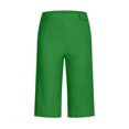 thumbnail image 3 of LLYWEY Womens Chino Summer - Plus Size Bermuda Walking - Business Casual Dressy Short Pockets Pants Stretchy, 3 of 9