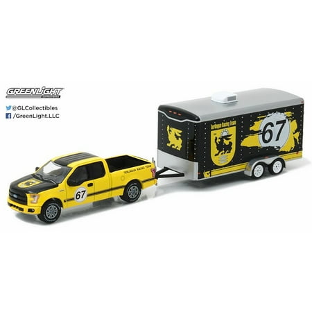 - Greenlight 1:64 Hitch & Tow 9 2015 Ford F-150 & Terlingua Racing Trailer