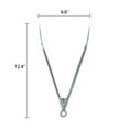 thumbnail image 5 of Mainstays 12" Stainless Steel Locking Cooking Tongs Silver, 5 of 9